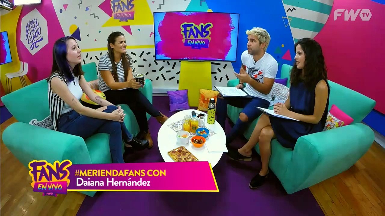 Daiana Hernández visita a Mica, Cande y Agus en Fans en Vivo #06 - Vídeo  Dailymotion