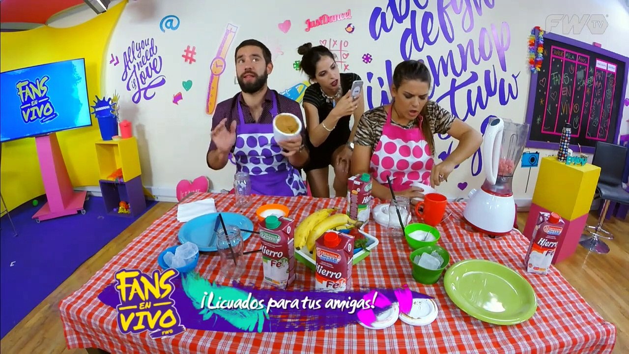 Programa #101 Mica Vázquez, Cande Molfese y Agus Sierra te traen un TUTORIAL de licuados - Fans En Vivo 27/10/2016