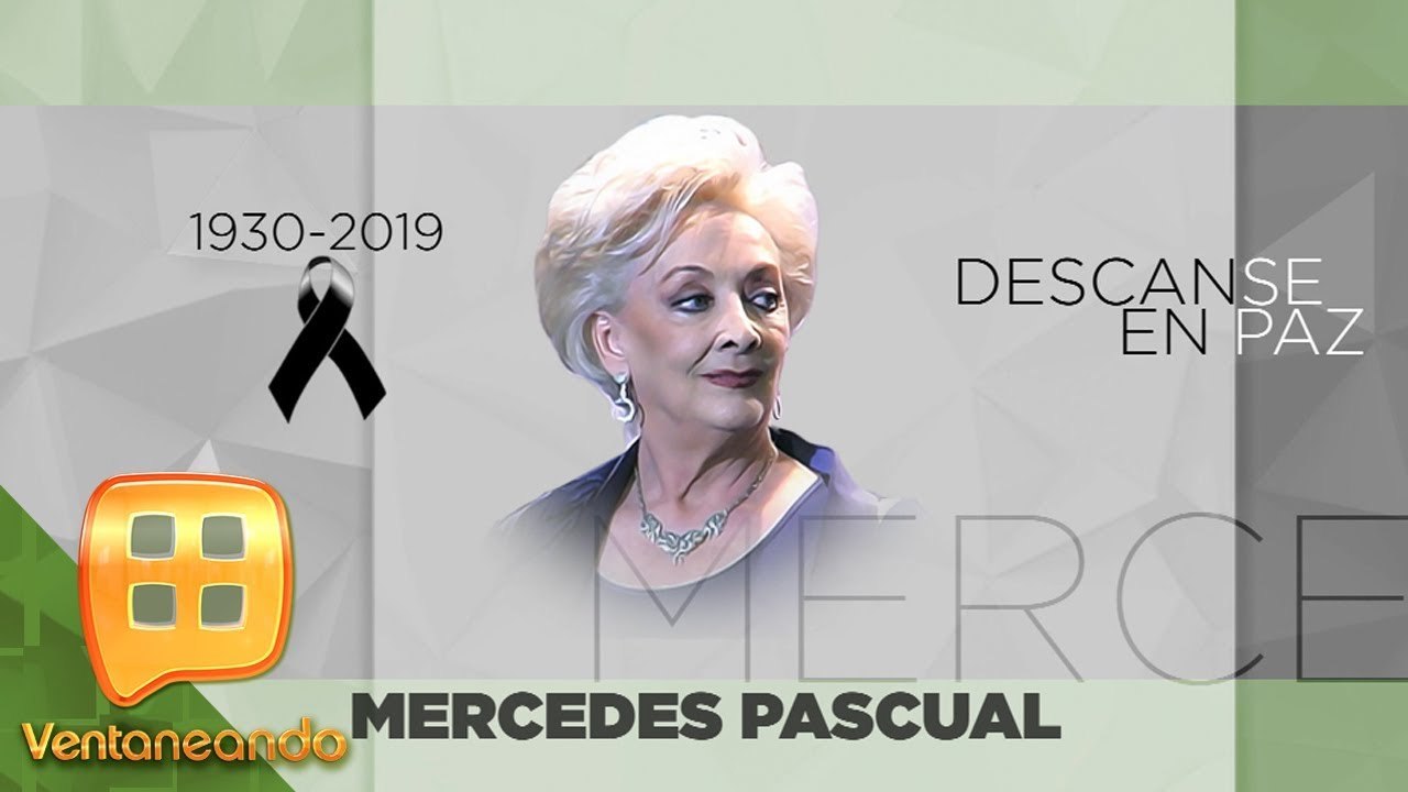 En el último adiós a la actriz Mercedes Pascual...