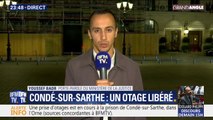 Le porte-parole du ministère de la Justice confirme qu'un otage de la prison de Condé-sur-Sarthe a été libéré