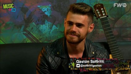 Gastón Soffritti "Mi primera banda de rock la tuve a los 13 años"
