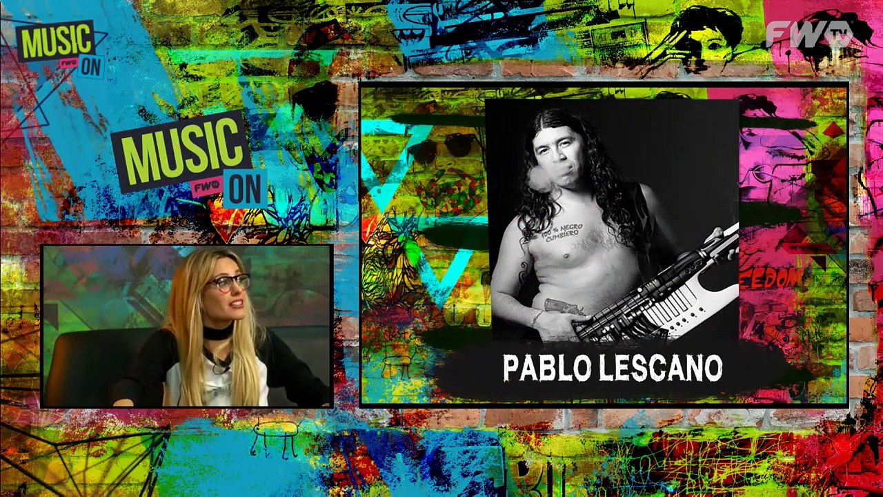 Mel Lezcano "Pablito Lescano es un grande de la cumbia y un excelente músico"