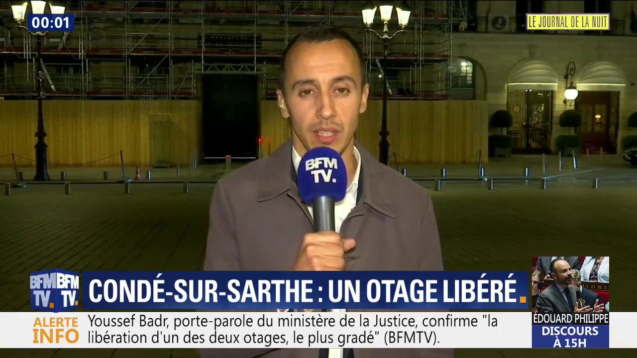 L'otage libéré à Condé-sur-Sarthe "est fortement choqué" d'après le porte-parole du ministère de la Justice