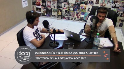 Nico Occhiato charla con Mirta Sotier de la Asociación Arco Iris- Que la cuenten como quieran #1
