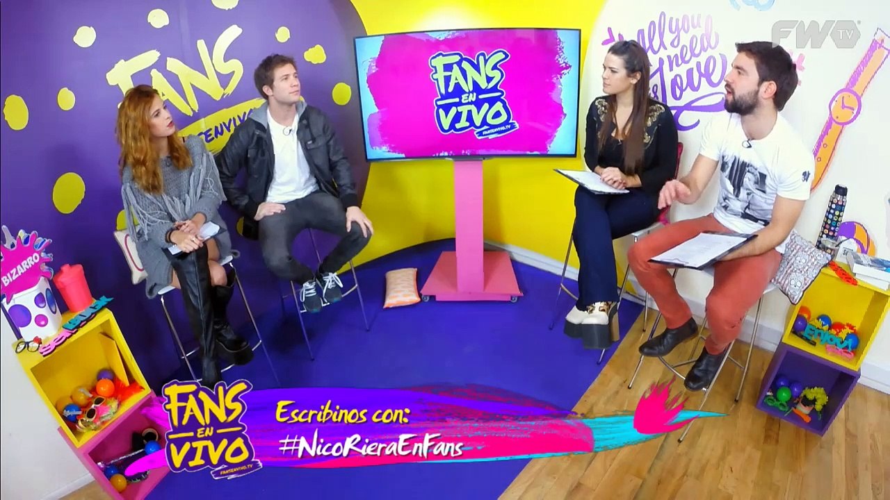 Programa #58 Agus Sierra, Mica Vázquez, Cande Molfese, y Nicolás y Jazmín Riera - Fans En Vivo 14/07/2016