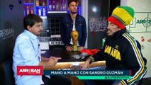 Sandro Guzmán con Alfre: 