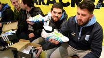 Adidas homenajeó a Milito con unos botines especiales