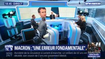 Gilets jaunes: Emmanuel Macron admet avoir fait une 