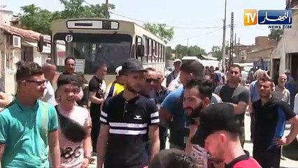 سطيف: إحتجاج العديد من التجار بحي دباشة عمار المعروف بسوق لنريولي