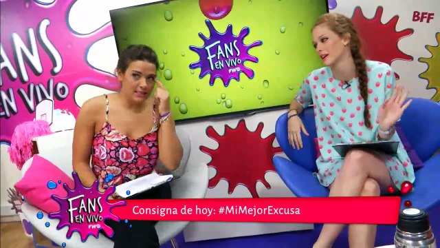 Blooper los chicos debaten el hash del día + Mica jode a viki por el golpe en la boca + Mica si una casa no tiene wifi - Fans en Vivo #206