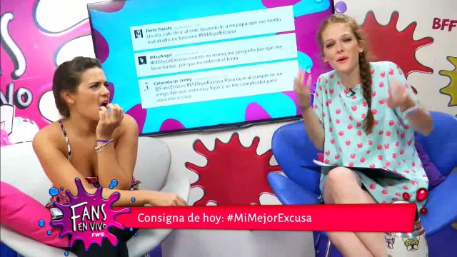 Blooper las chicas y la mejor excusa para no salir con un chico - Fans en Vivo #206