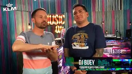 DJ Buey, curador del KLM DJ Challenge: "fue difícil la selección"