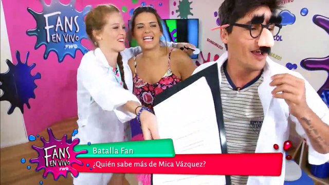 Jugamos a la Batalla Fan de Mica Vazquez | Fans en Vivo #206
