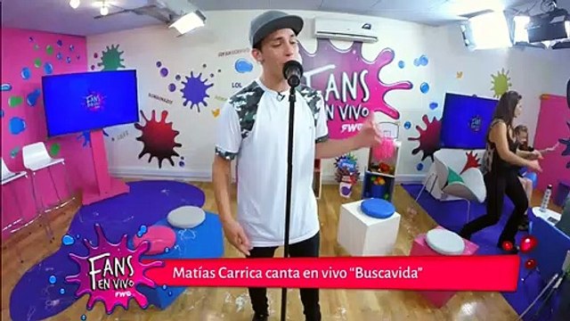 Matias Carrica nos canta Buscavida | Fans en Vivo #202
