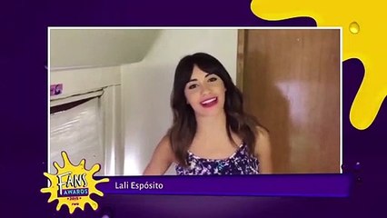 Lali Esposito: "Estoy muy contenta de ganar el premio Artista del Año"