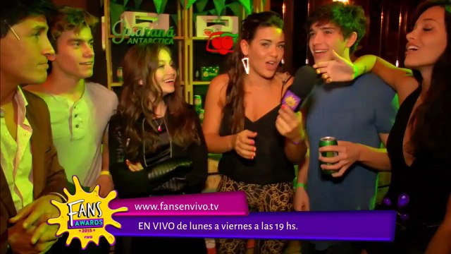 ¿Quién ganó el premio Actitud Guaraná de los Fans Awards 2015?