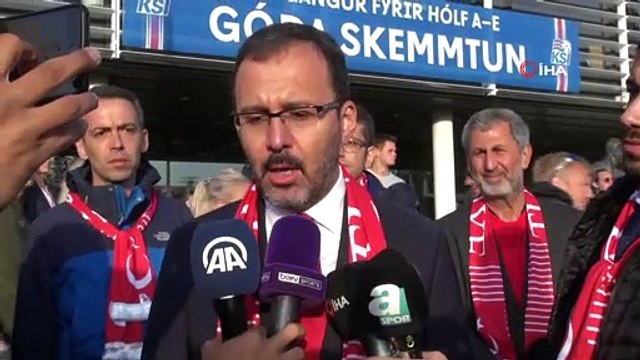 - Gençlik ve Spor Bakanı Mehmet Muharrem Kasapoğlu: “Gençlerimiz bizlere gelecek için ümit verdi”