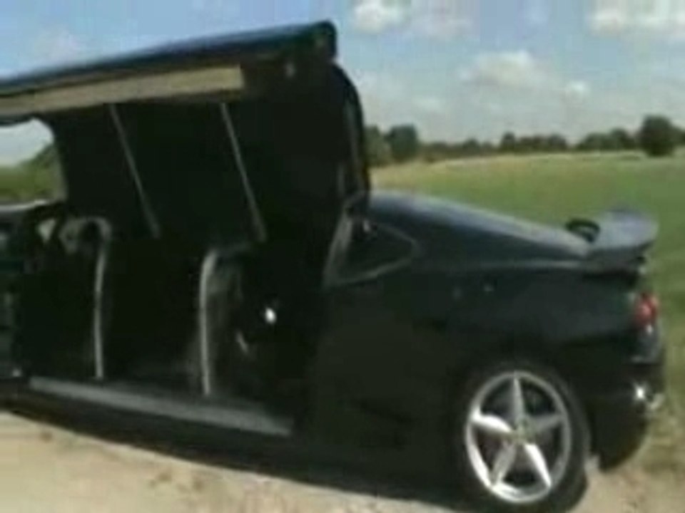 a Ferrari Limo