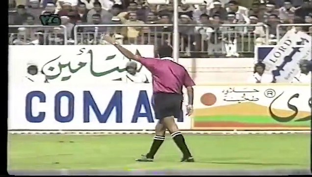 الشوط الاول مباراة الزمالك و الصفاقسي التونسي 1-0 اياب نصف نهائي دوري ابطال افريقيا 1996