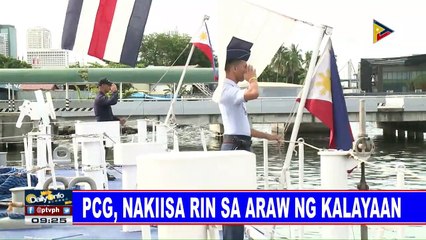 PCG, nakiisa rin sa Araw ng Kalayaan