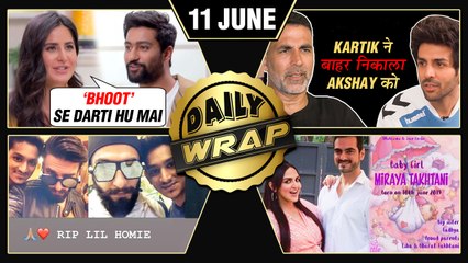 Katrina Scared Of Vicky, Ranveer TRIBUTE To A FAN, Kartik Replaces Akshay | Top 10 News