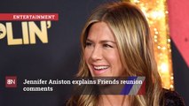 Jennifer Aniston Apologizes For 'Friends' Comments