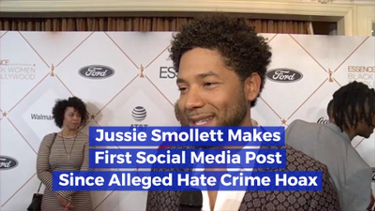 Jussie Smollett Is Back Online