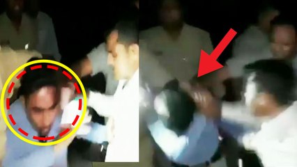 GRP Inspector, Constable ने UP Journalist को जमकर पीटा, VIDEO VIRAL | वनइंडिया हिंदी