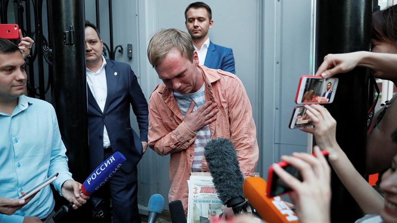 Russland: Golunow wieder auf freiem Fuß