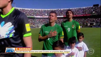 11/06/2019: Marcelo Moreno declara amor ao Cruzeiro