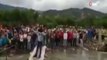 Polis, Venezuelalıları engellemek için köprü söküyor