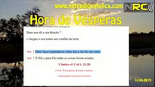 Liturgia das Horas: Vésperas de Quarta-feira da II Semana do Saltério