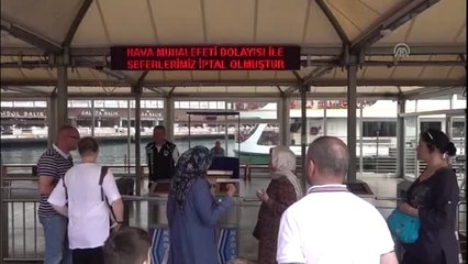 İstanbul Boğazı'nda yoğun sis (2)