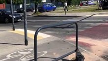 wypadek na ul. Pabianickiej