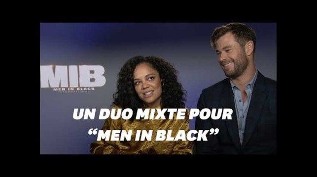 Avec Men in Black Tessa Thompson et Chris Hemsworth espèrent banaliser l'égalité des genres