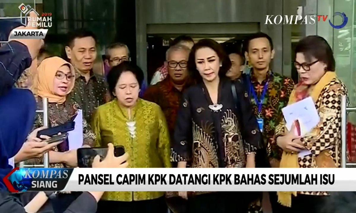 Pansel Capim KPK Datangi KPK Bahas Sejumlah Isu