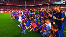 شاهد افضل لحظات نجوم كرة القدم مع ابنائهم داخل الملعب !!