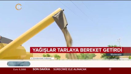 Çiftçinin yüzü gülüyor