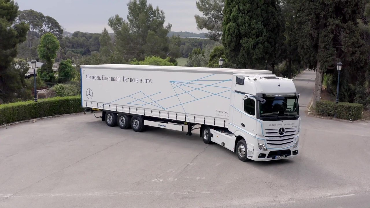 Mercedes-Benz Actros - Der sicherste Truck der Welt im Test