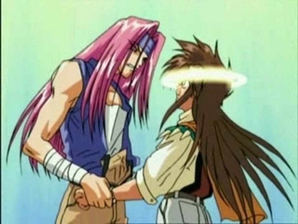 [Ikio]Amv - saiyuki (sting_shape of my heart)