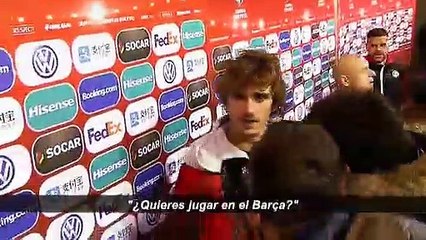 Griezmann reconoce que está "impaciente" y espera cerrar un acuerdo "lo más rápido posible"