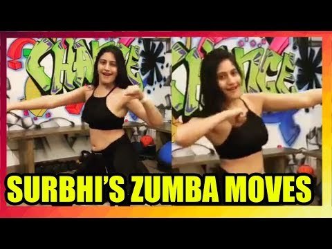 Ishqbaaaz actress Surbhi Chandna’s unmissable Zumba moves