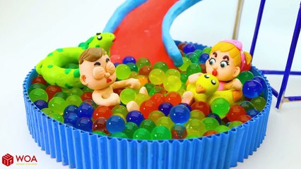 Funny Play Doh Stop Motion Learning Butterfly Life Cycle For Children  Play Doh Cartoons For Kids