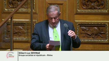 Gilbert-Luc Devinaz : question d'actualité du 6 juin 2019