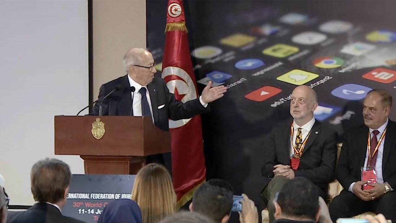 انطلاق أعمال المؤتمر الثلاثين للاتحاد الدولي للصحفيين بتونس