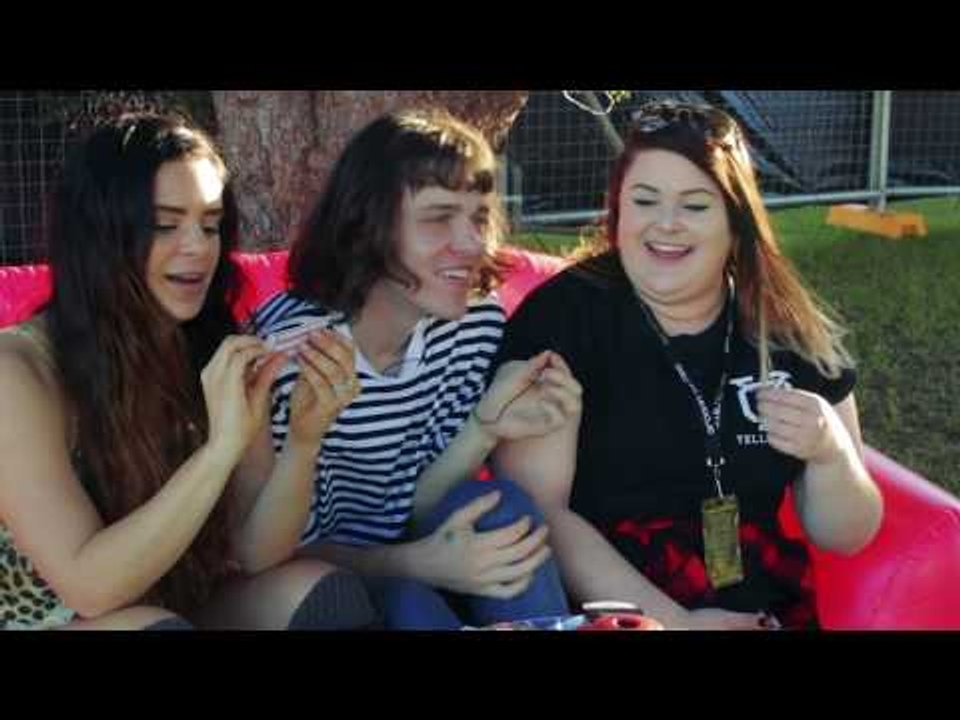 Playing Trivial Pursuit with ALLDAY @ Groovin' The Moo 2017