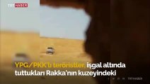 Terör örgütü YPG/PKK Suriye'de tarım arazilerini yakıyor