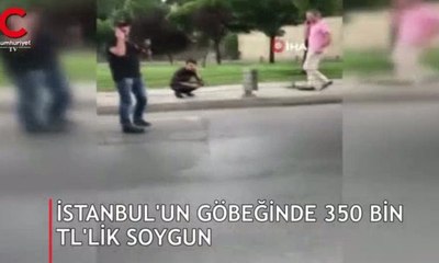 İstanbul'un göbeğinde büyük soygun!