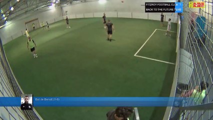 But de Benoît  (1-0) - FITZROY FOOTBALL CLUB  Vs BACK TO THE FUTURE TEAM  - 11/06/19 21:00