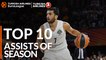 2018-19 Turkish Airlines EuroLeague: Top 10 Assists!